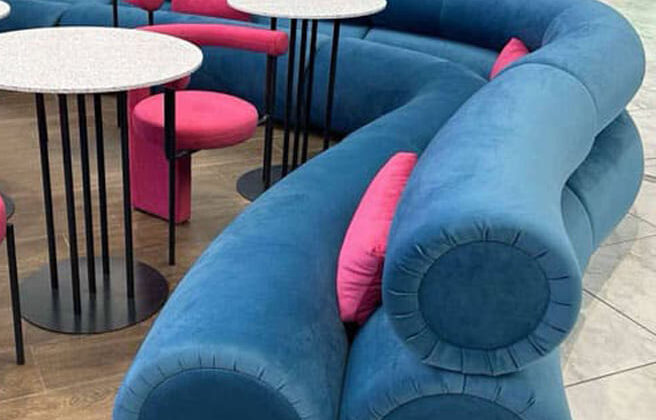 стильний Coffee Point з вишуканими меблями від фабрики Яворина - yavorina.com.ua
