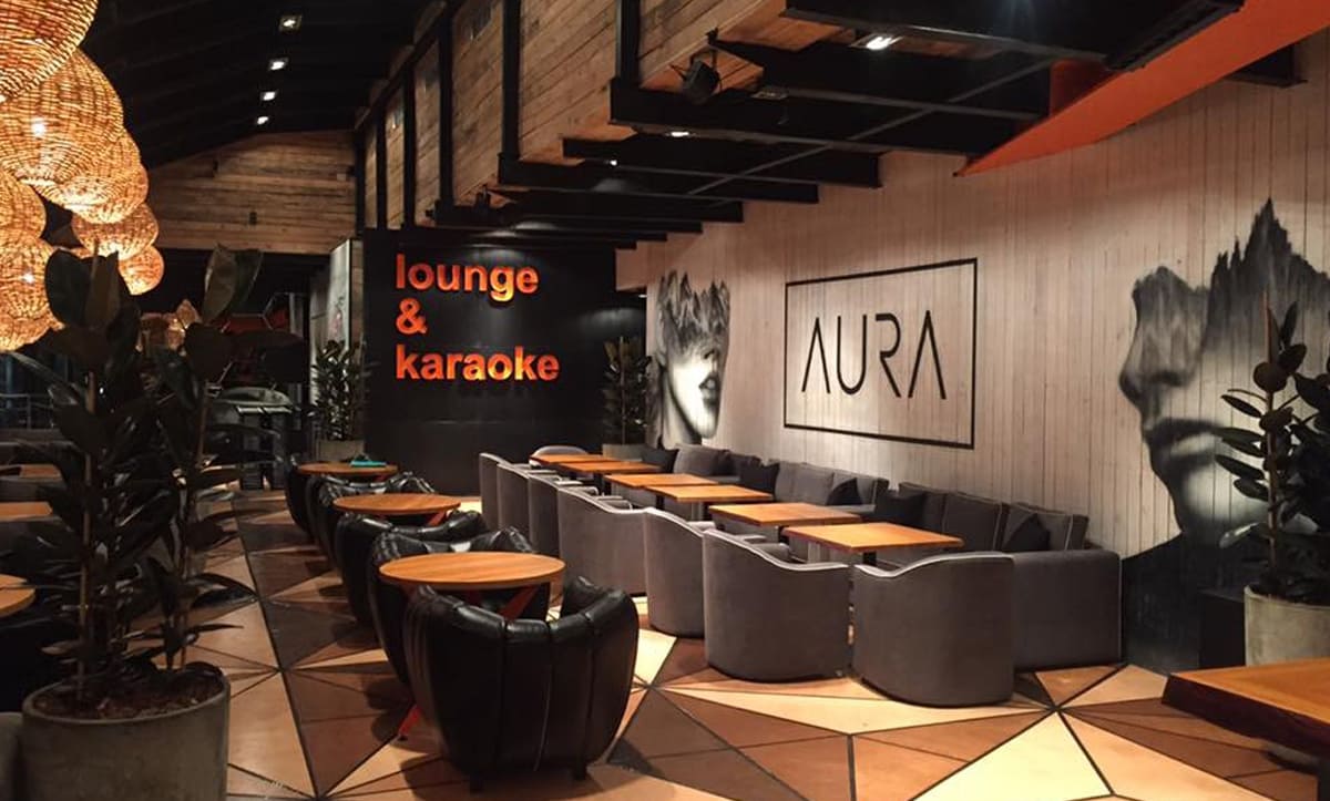 Exclusive leather armchairs at Aura Restaurant in Vinnytsia by Yavorina Furniture Factory