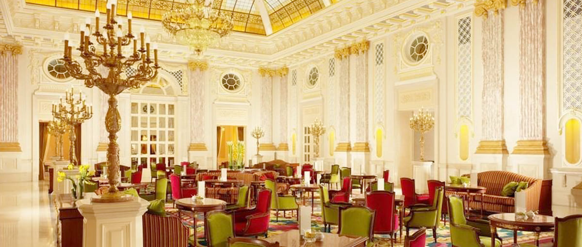 Exclusive dining chairs in Fairmont Grand Restaurant - yavorina.com.ua