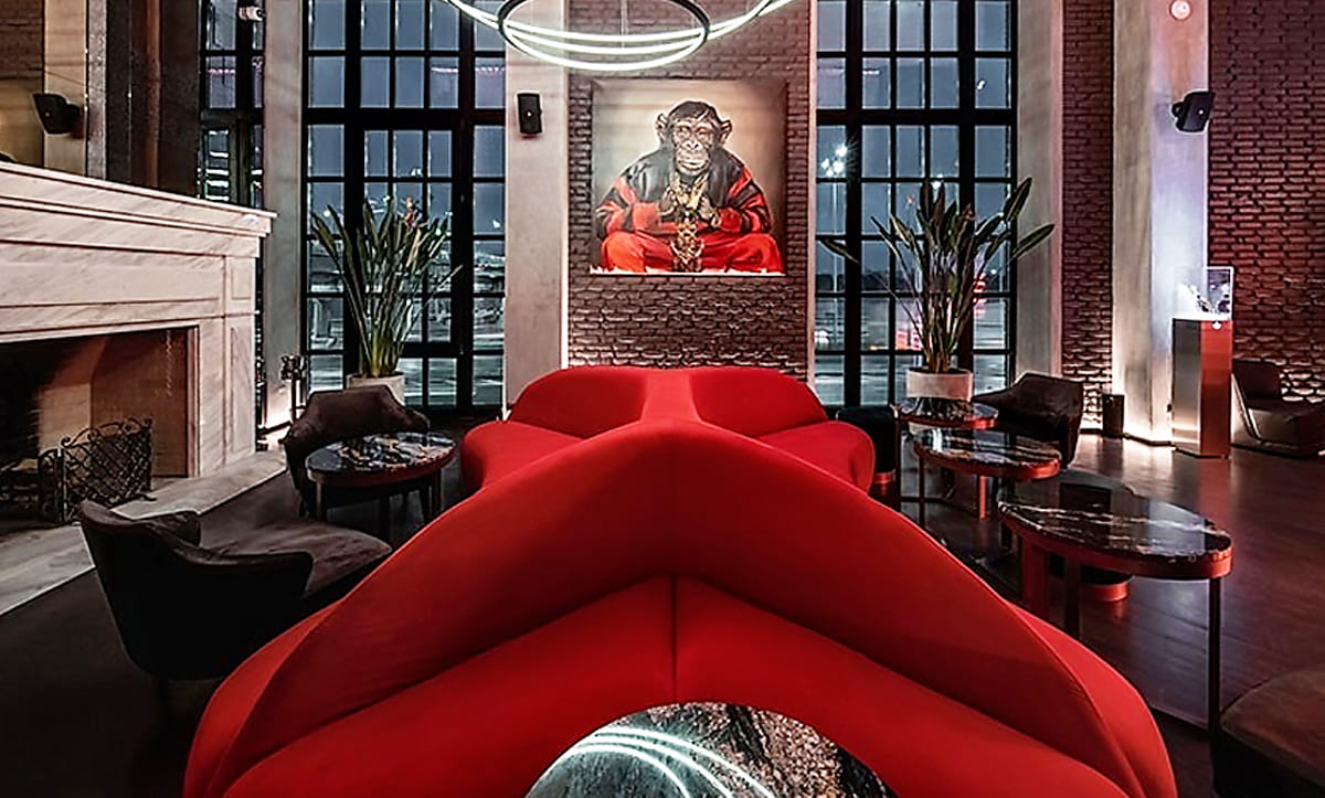 Exclusive sofas in Queen Restaurant, Kyiv - crafted by Yavorina Furniture Factory