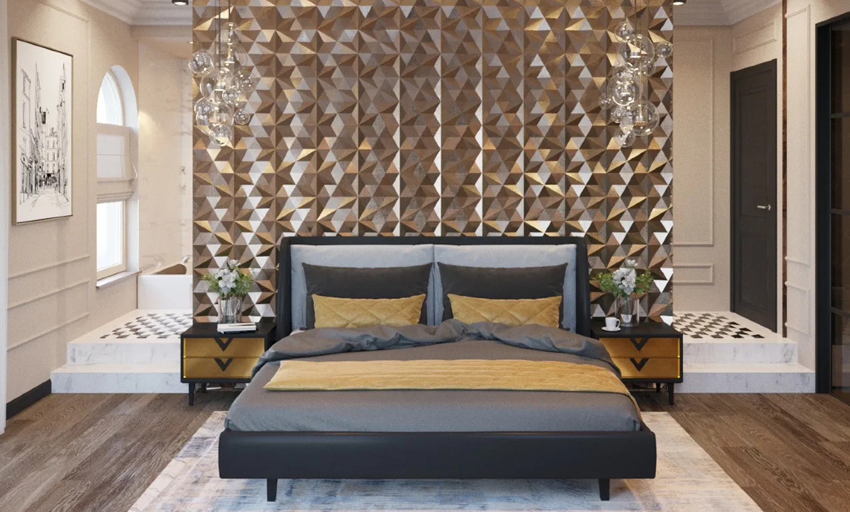 Luxurious beds in the Riviera House Hotel lobby - yavorina.com.ua