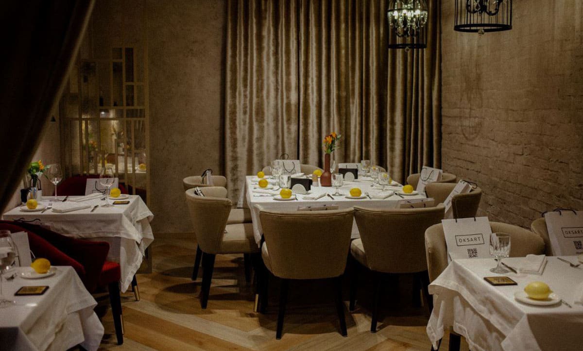 Elegant armchairs by Yavorina at Zitti Restaurant - yavorina.com.ua