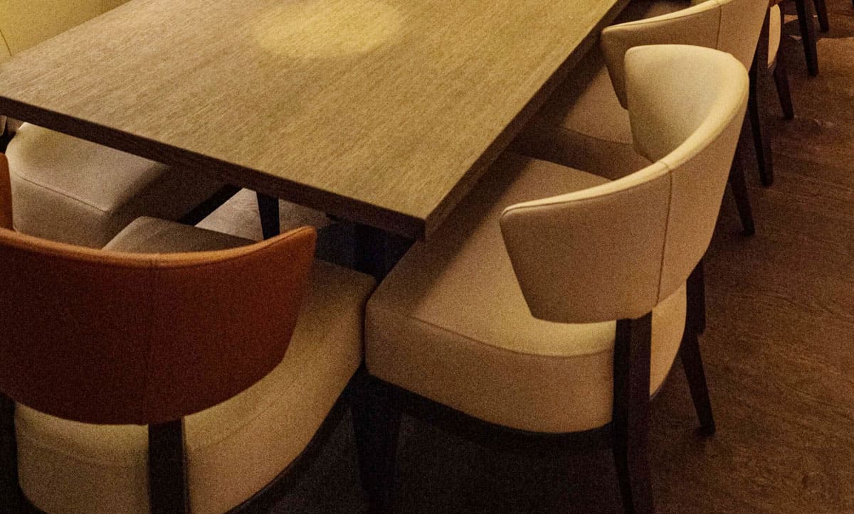 Elegant restaurant furniture by Yavorina at LaNoma in Fort Lee - yavorina.com.ua