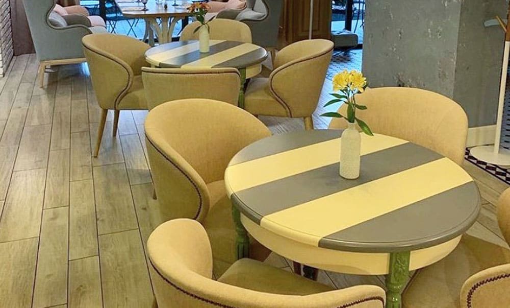 Viola armchair placed in a modern office space for comfort and design - yavorina.com.ua