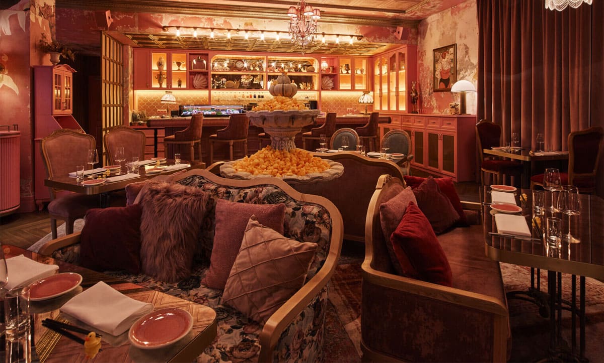 Stylish custom sofas designed for Bellboy Restaurant’s lounge - yavorina.com.ua