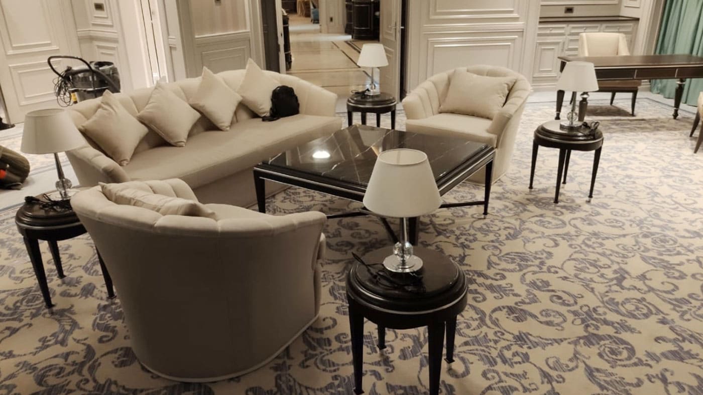 Custom-designed furniture set in Hotel room - yavorina.com.ua