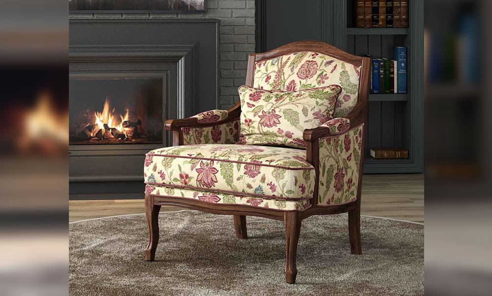 Interior design with LEON-01 armchair in Louis XVI style - yavorina.com.ua