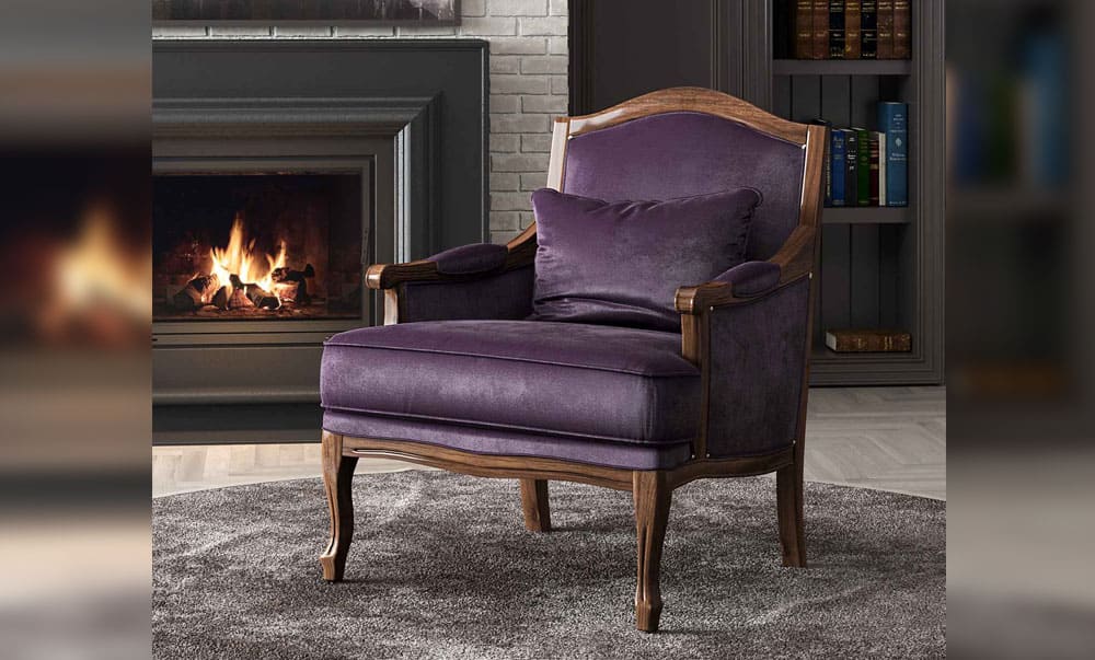 Cozy interior featuring deep-seated LEON-01 armchair - yavorina.com.ua