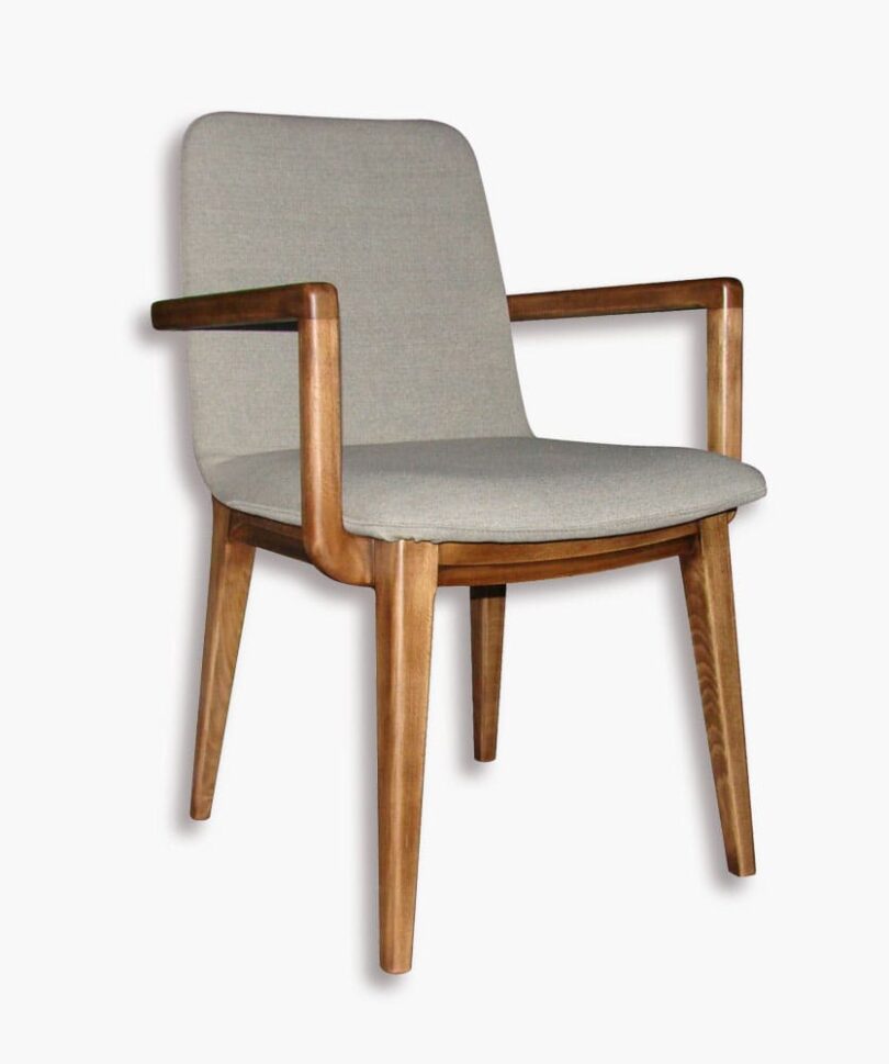 Elegant wooden legs and harness of Markus-01 armchair - yavorina.com.ua