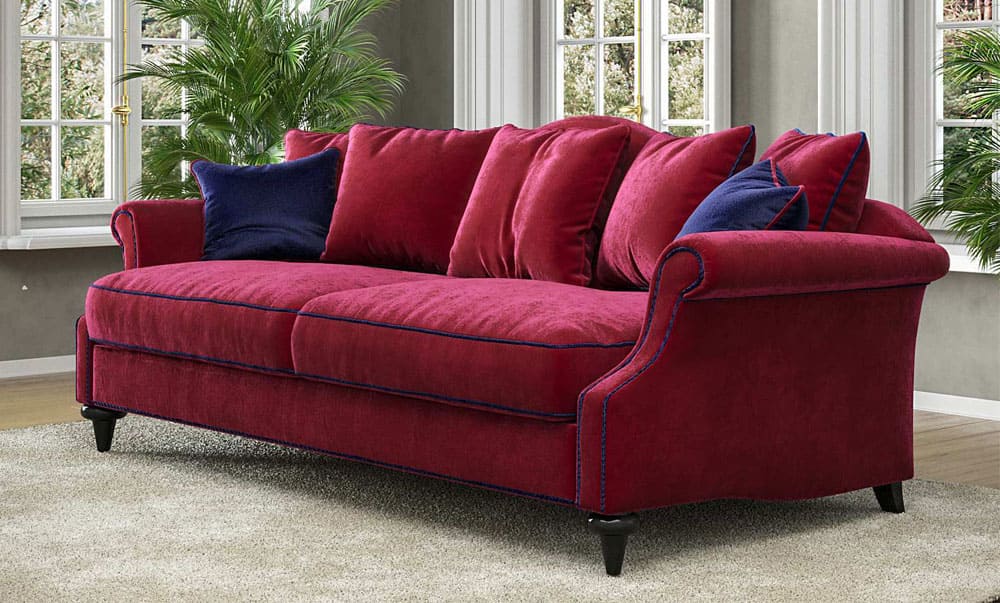 Annabelle sofa with a folding mechanism option - yavorina.com.ua