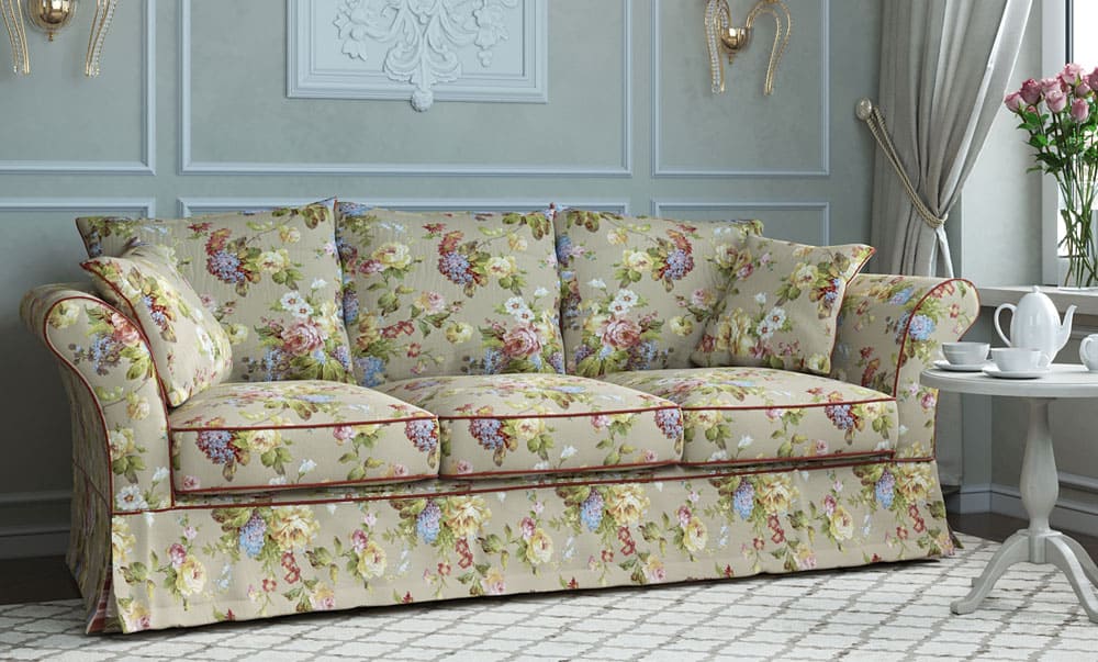 Provence Sofa in an elegant living room, available for order - yavorina.com.ua