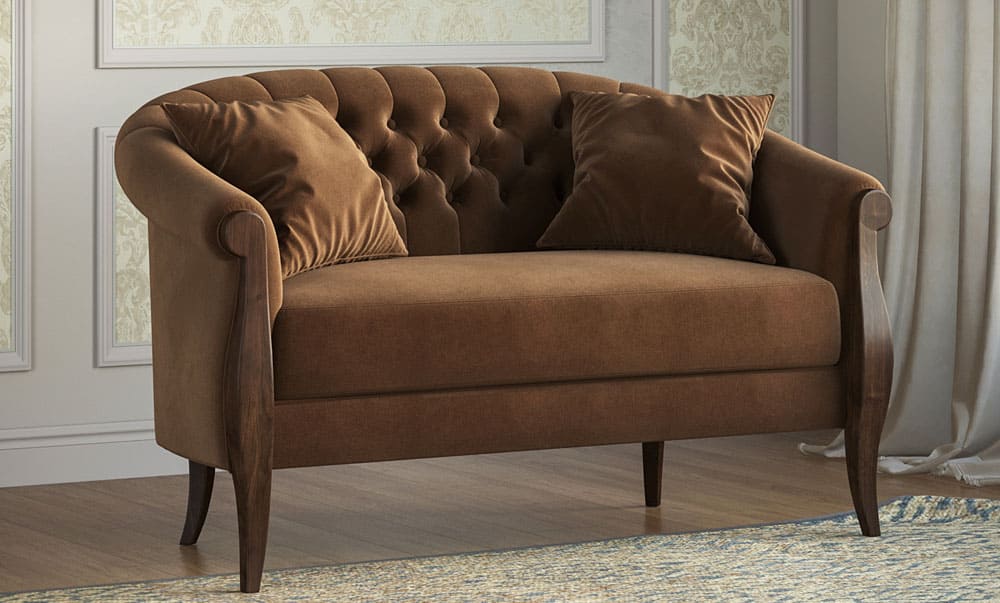 Vavilon-03 sofa in a modern living room interior - yavorina.com.ua