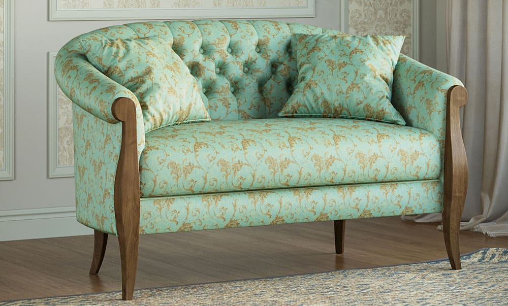 Vavilon-03 sofa in an elegant home interior setting - yavorina.com.ua
