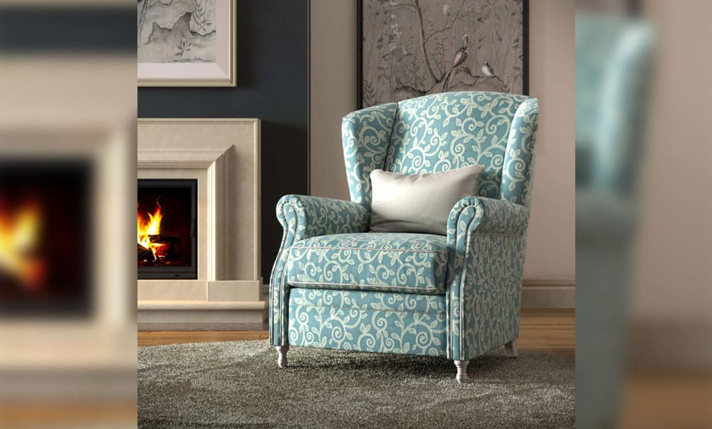 Cozy EASTWOOD armchair in a living room - yavorina.com.ua