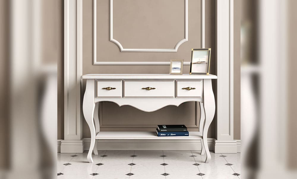 Elegant Console-01 in a living room in Provence style - yavorina.com.ua
