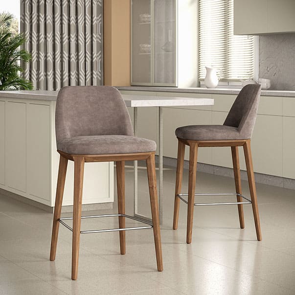 Aster semi-bar stool in a modern bar space - yavorina.com.ua