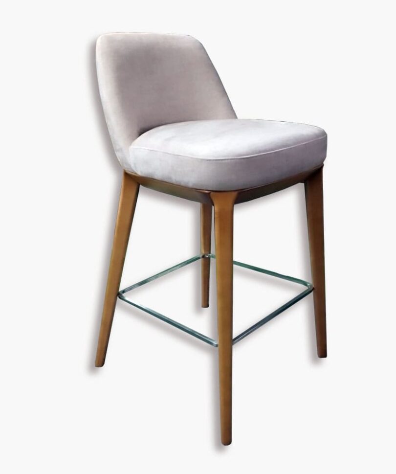 Semi-bar stool Aster in a modern design - yavorina.com.ua