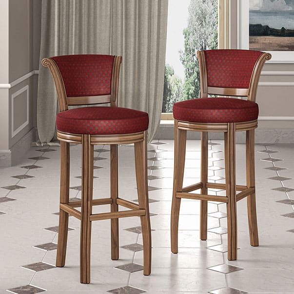 Bar stool ROMA in a modern bar setting - yavorina.com.ua